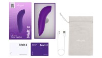 Stimulátor klitorisu We-Vibe Melt 2 fialový
