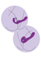 Vibrační strapless dildo Xocoon Pulse Vibrator