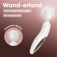 Masážní hlavice Satisfyer Wand-erland bílá