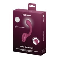 Dvojitý vibrátor Satisfyer G for Goddess 2 Bottle Green