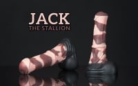 Koňské dildo Weredog Jack Signature Chocolate střední