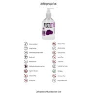Fist-It Anal Relaxer Lube with Pump 500 ml