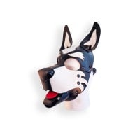 Brutus Pup Hood Black-White