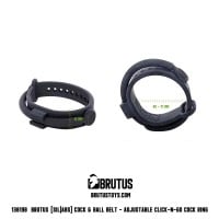 Brutus Click-N-Go Adjustable Silicone Cockring