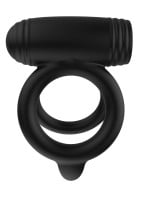 Vibrační erekční kroužek Hidden Desire Elite Power Twin C-Ring
