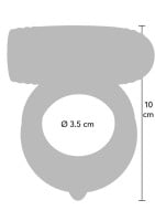Vibrační erekční kroužek Hidden Desire Elite Power Twin C-Ring