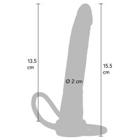 Návlek na penis Hidden Desire Double Trouble Anal Penetrator