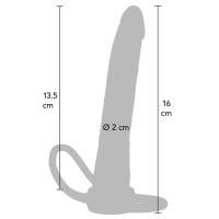 Návlek na penis ToyJoy Get Real Double Trouble Anal Penetrator