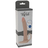 Návlek na penis ToyJoy Get Real Double Trouble Anal Penetrator