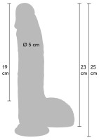 Hidden Desire Inferno Realistic Dildo 25 x 4.6 cm