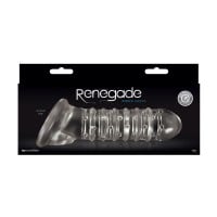 Textúrovaný návlek na penis Renegade Ribbed Sleeve