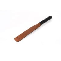 Kožená plácačka Whips Primal Bond Round Paddle hnědá