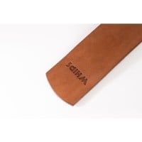 Kožená plácačka Whips Primal Bond Round Paddle hnědá