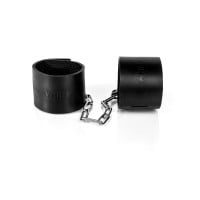 Whips Primal Bond Cuffs With Padlock Small Black