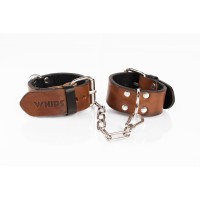 Whips Primal Bond Slim Cuffs Small Brown