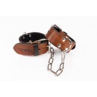 Whips Primal Bond Slim Cuffs Small Brown