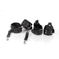 Whips Primal Bond St. Andrew’s Cross Cuffs Black
