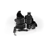 Whips Primal Bond St. Andrew’s Cross Cuffs Black