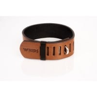 Whips Primal Bond Collar With Padlock Large Brown