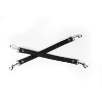 Řemeny Whips Primal Bond Short Leather Connectors černé