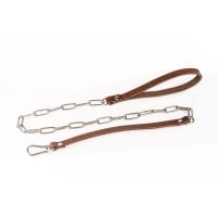 Kožené vodítko Whips Primal Bond Leash hnedé