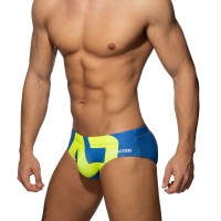 Plavky Addicted ADS045 Extra-Large Logo Brief modré
