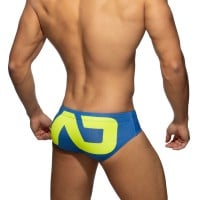 Plavky Addicted ADS045 Extra-Large Logo Brief modré