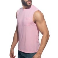 Addicted AD531 Basic Tank Top Baby Pink