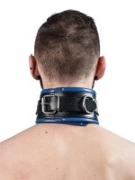 Mister B Leather Slave Collar with Black Padding