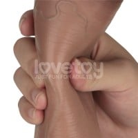 Lovetoy Ingen 10″ Enhanced Set Hollow Strap-on Dildo with Harness