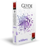 Glyde Condoms Wildberry 10 Pack