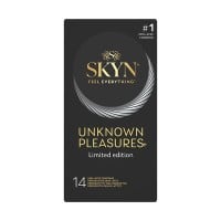Kondómy Skyn Unknown Pleasures+ 14 ks