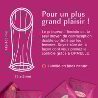 Ormelle Latex Female Condoms 5 Pack