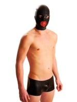 M&K Rubber Hood Red Lips