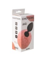 Análny kolík s chvostom Lola Games Emotions Fluffy ružový