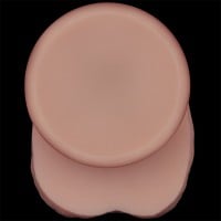Lovetoy Sliding Skin Pro II Dual Layer Silicone Dong 10″