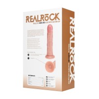 Vibračné dildo RealRock 8″ Flesh