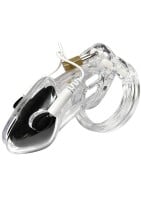 Akrylátová klietka na penis Hidden Desire Extreme Electro Cock Cage