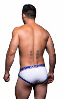 Andrew Christian Tagless Retro Pop Brief Show-It White