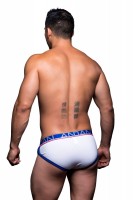 Andrew Christian Tagless Retro Pop Brief Show-It White