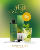 Masážny olej BodyGliss Minty Mojito 150 ml