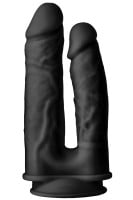 Dream Toys Real Love Double Penetrator Dildo Black