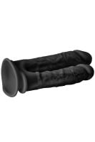 Dream Toys Real Love Double Penetrator Dildo Black