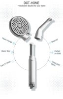 Tushtek DOT-Home Shower Head for Intimate Douche with Filter