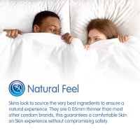 Skins Natural Condoms 4 Pack