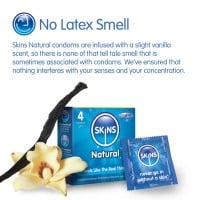 Skins Natural Condoms 4 Pack