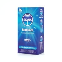 Kondómy Skins Natural 16 ks