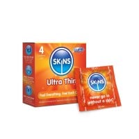 Skins Ultra Thin Condoms 4 Pack