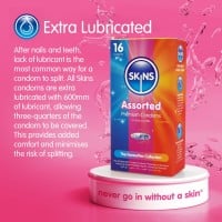 Skins Assorted Condoms 4 Pack