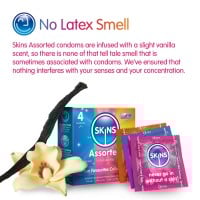 Skins Assorted Condoms 4 Pack